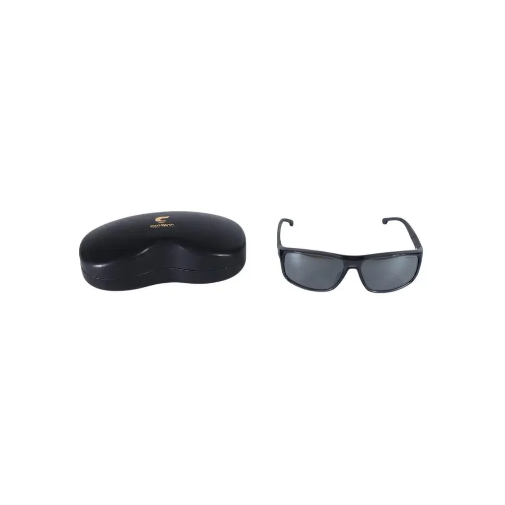 Carrera Rectangle Men's Polarized Sunglasses - Transparent Dark Grey - NWT